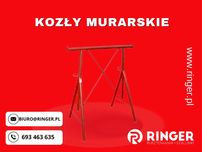 Kozły budowlane, kobyłki rusztowanie murarskie kozeł stalowy RINGER