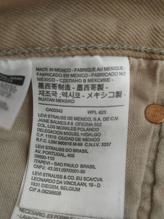 501 Джинсы Levi's. 36 -29