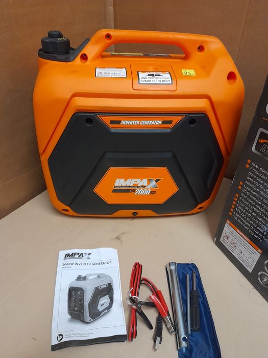 Impax 2kW 2000W Cichy Agregat Generator Prądotwórczy Jak Nowy