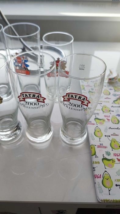 Szklanki, kufle do piwa