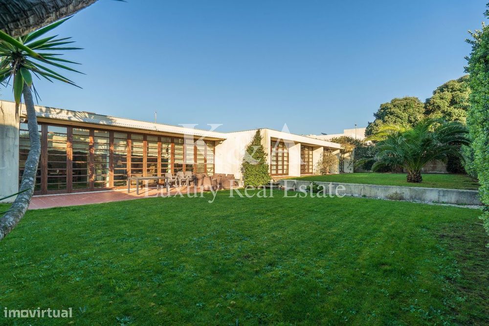 Moradia térrea em Leça num lote de 1000m2