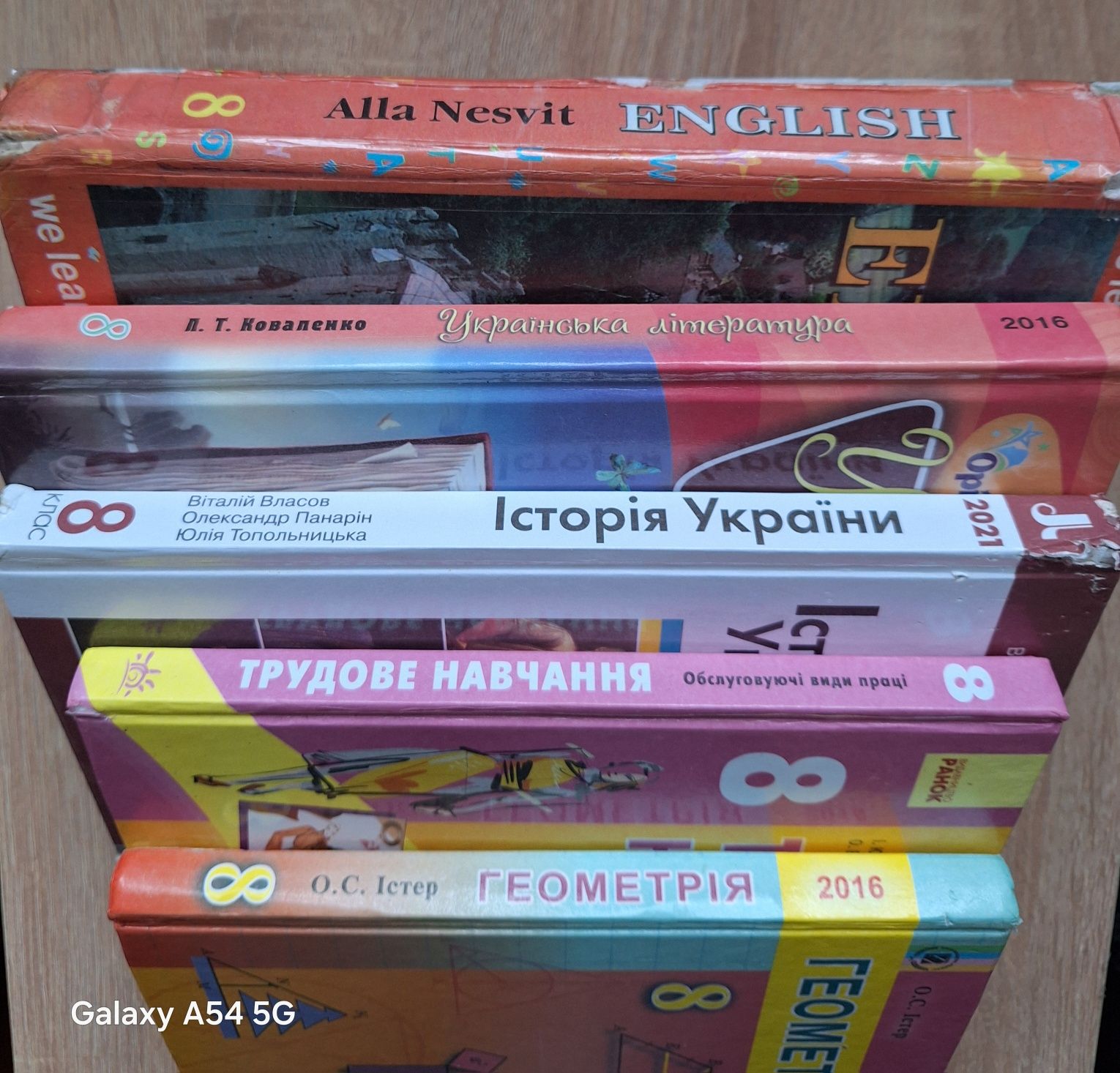 Підручники 8 клас