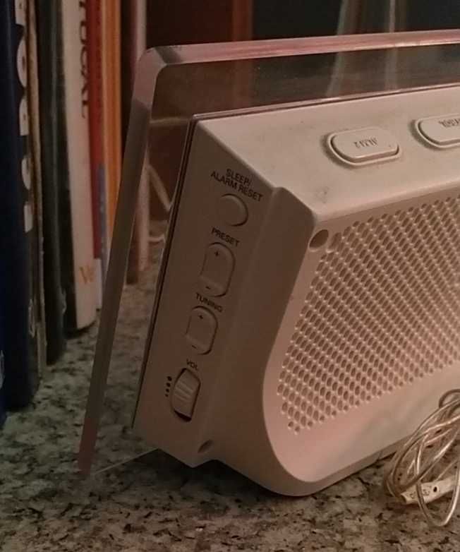 Rádio-relógio-despertador com informação meteorológica - Philips