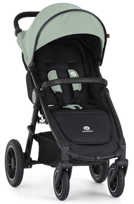 Wózek Spacerowy Petite&Mars Street+ Air Green/Black