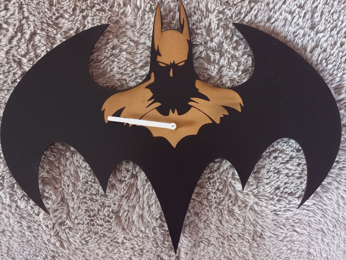 Zegar Batman sklejka 50 cm