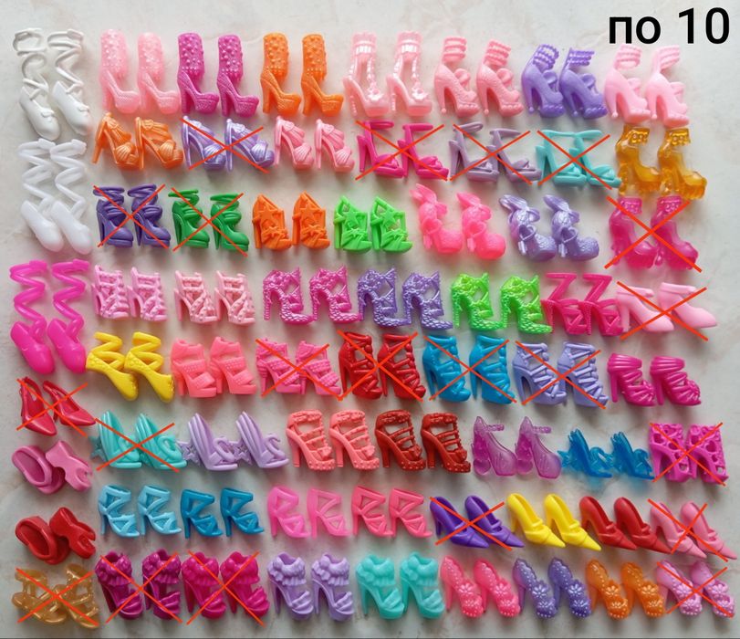 Взуття обувь сапоги для кукол барби