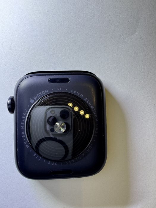 Apple Watch SE 2 44mm, czarny, Gps + Lte, gwarancja