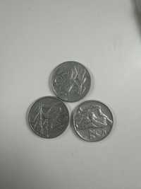 3 monety 5 zloty 1973 rok Rybak