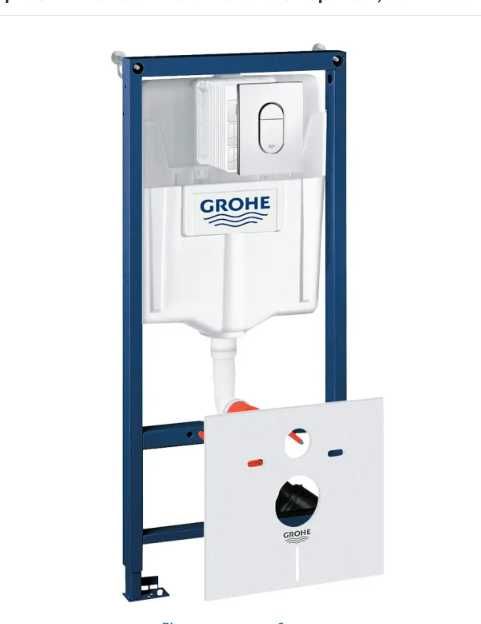 Инсталляция GROHE Rapid SL 38772001 + кнопка