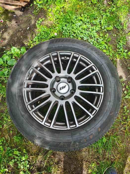 Felgi aluminiowe 18 cali AEZ z oponami Audi Q7 VW Touareg 5x130