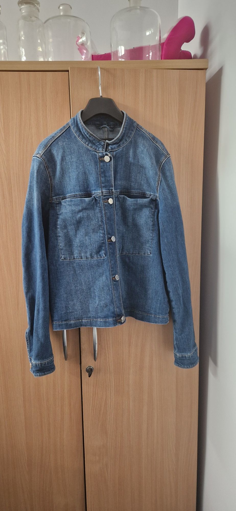 Esprit jeansowa kurtka,żakiet XL