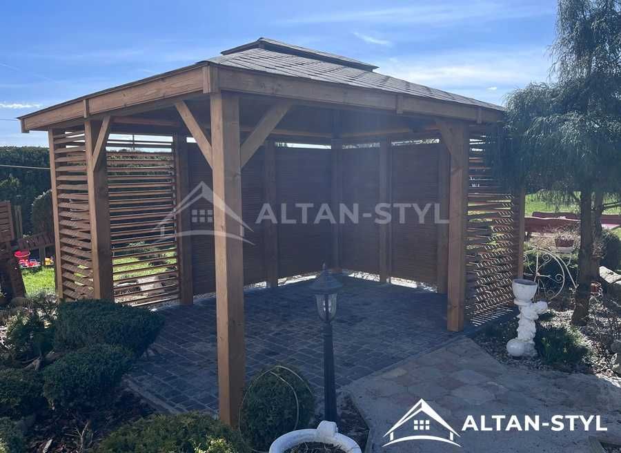 Altana, altanki, altana ogrodowa OLA 3x4m PRODUCENT
