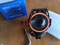 Led 12v 15W c/aro vermelho