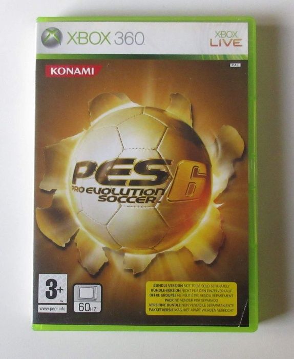 XBOX 360 - PES Pro Evolution Soccer 6 (Inclui UM MANUAL)