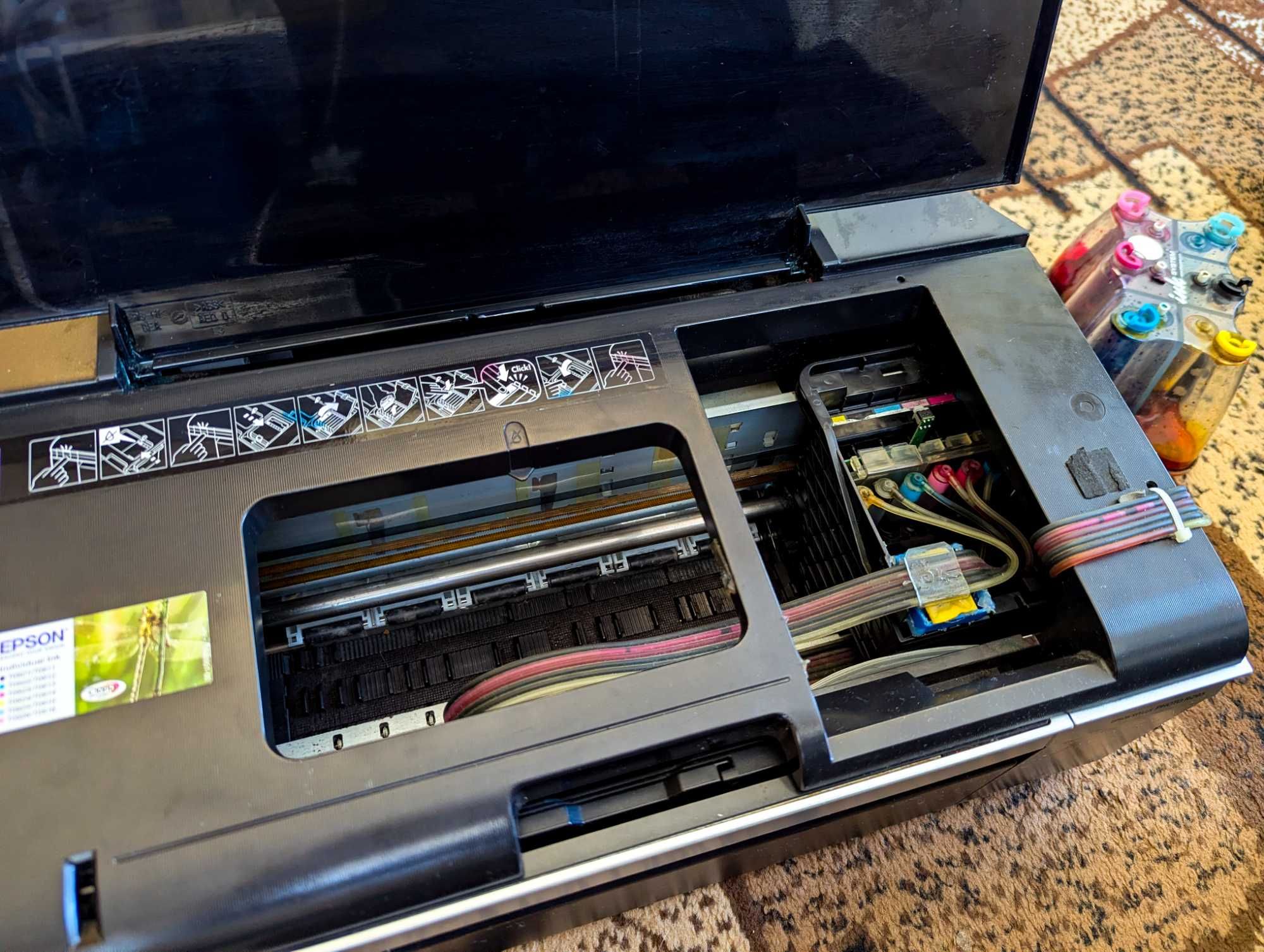 EPSON Stylus PHOTO R295 та CANON MP250