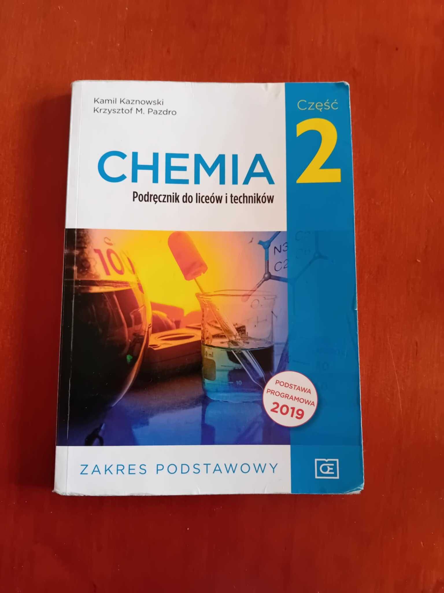 Chemia 2, podręcznik do 2 klasy LO i Technikum