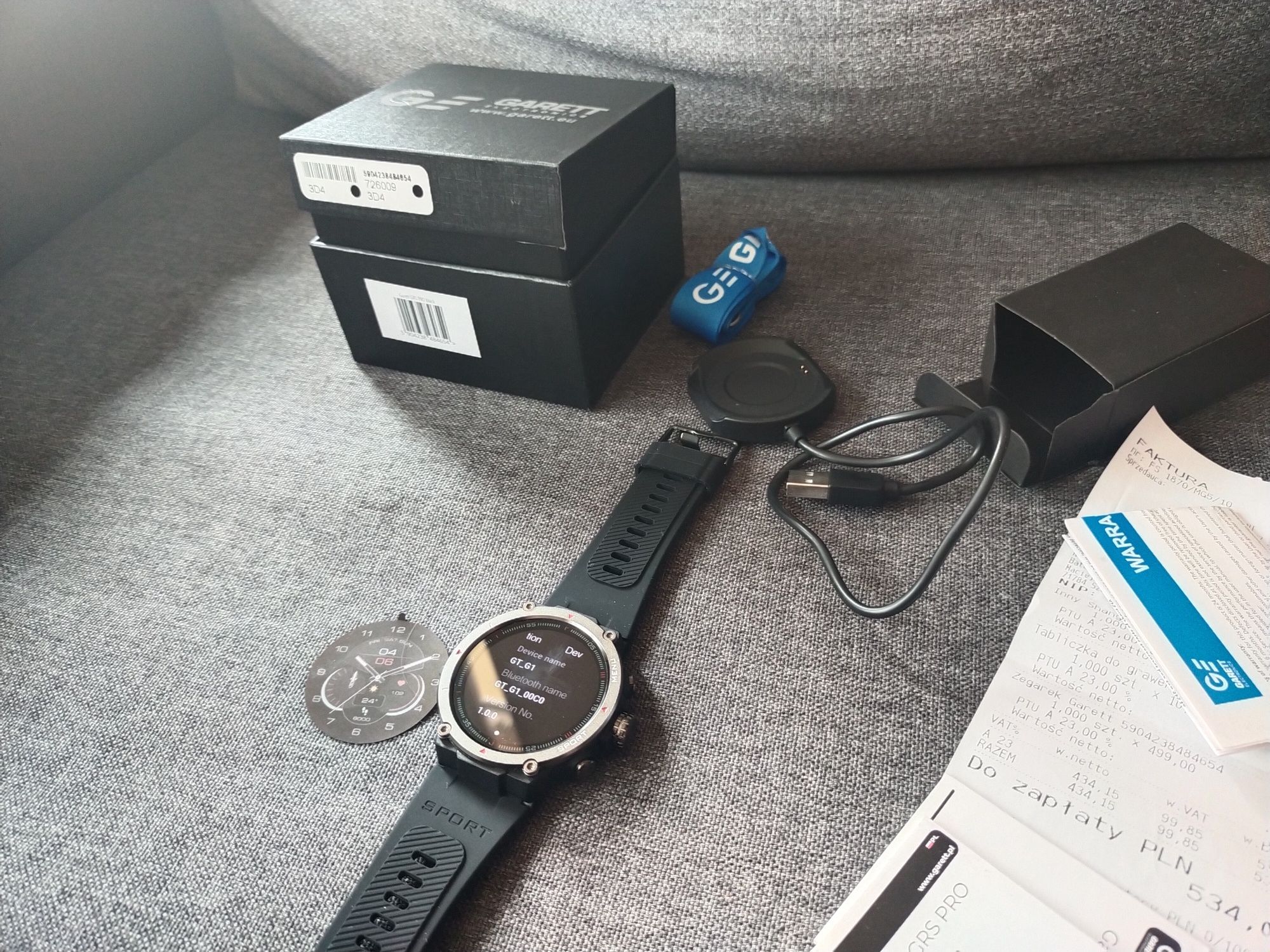 Zegarek smartwatch Garett GRS PRO
