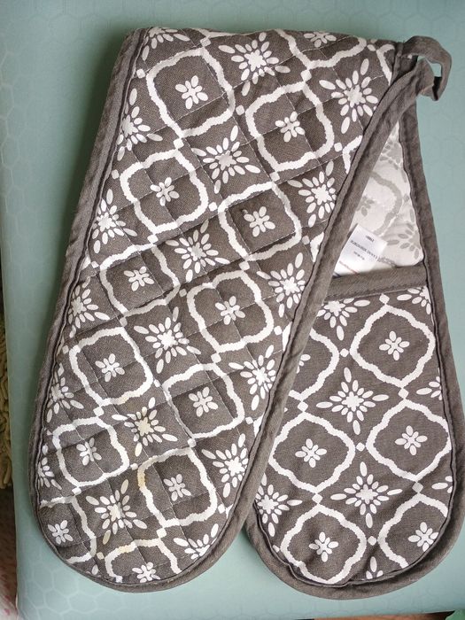 Подвійні прихватки  Tesco для кухні рукавички для кухні рукавиці 18×90