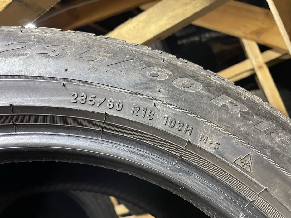 Шини зима 235/60R18 PIRELLI Scorpion Winter 7-8мм 4 або 2 шт