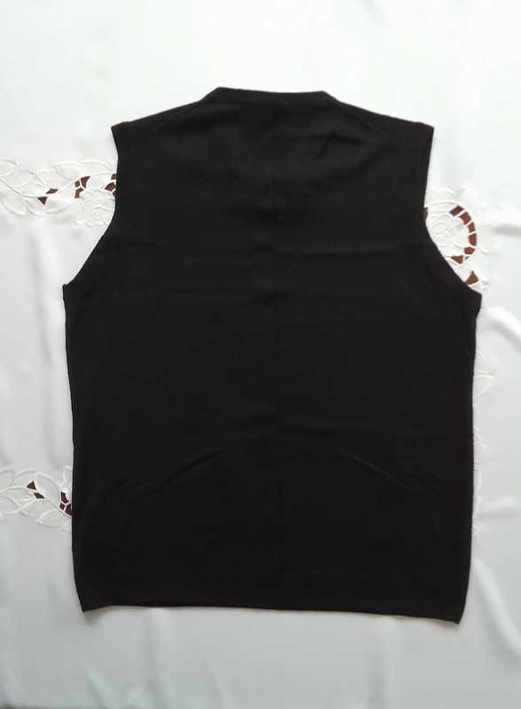 Sweter męski kamizelka kaszmir merino WoolOvers r. Xl
