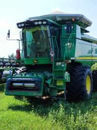 Комбайн John Deere STS 9770 + жатки Capella, John Deere, Бердянська