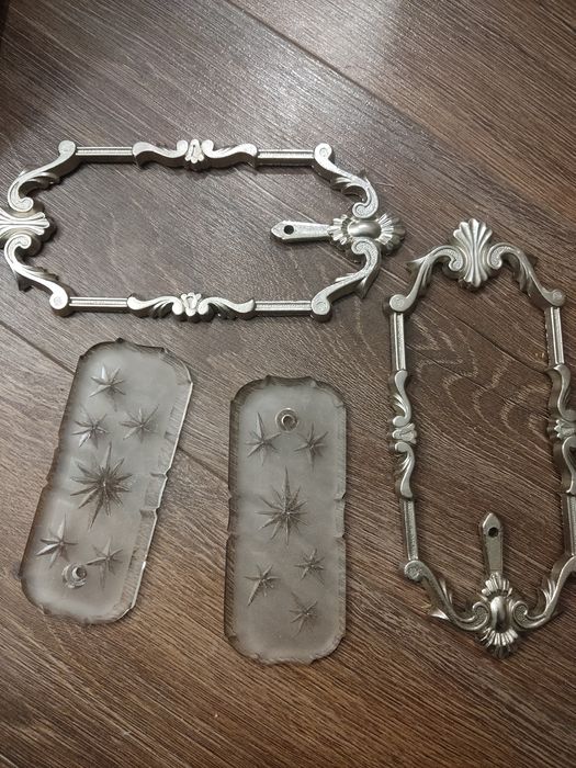 Подвески хрустальные  с латунными соединениями