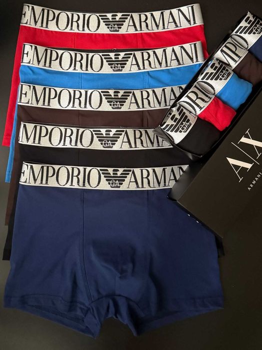 Чоловічі боксери Армані. Мужские трусы Армани