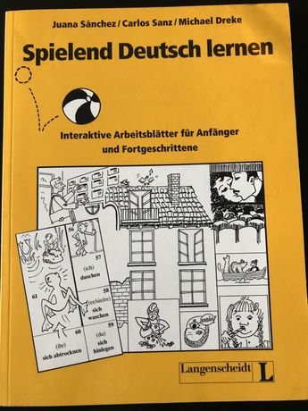 Język niemiecki. Spielend Deutsch lernen. Książka.