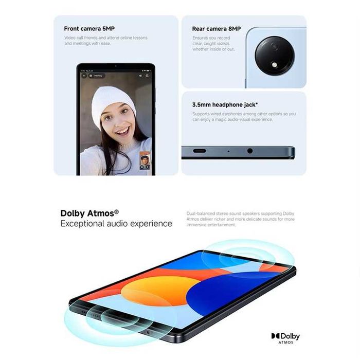 Планшетний комп’ютер Xiaomi Redmi Pad SE 8.7 4G + GPS (6/128, Global)