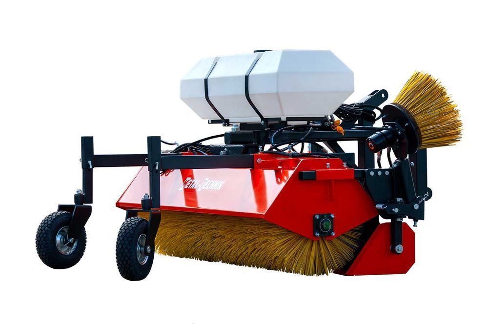 Zamiatarka ogrodowa drogowa uliczna komunalna  parkingi METAL-TECHNIK