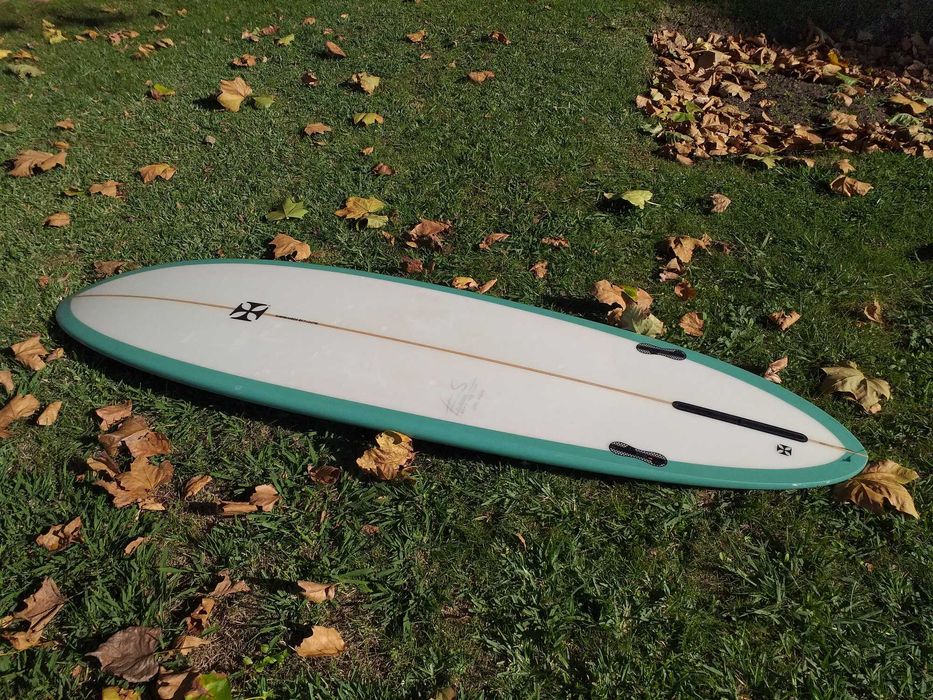 Prancha Surf Egg 6'6'' PUnit Mid Length Longboard 2+1