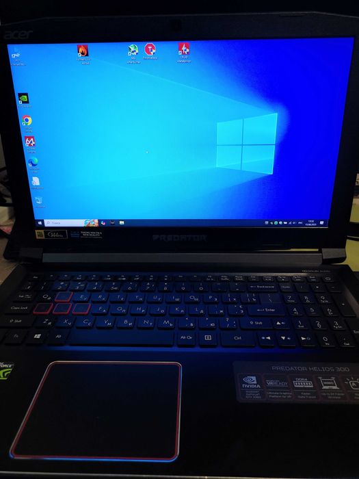 Игровой ноутбук Acer Predator l i7 8750H l gtx 1060 6gb l 16gb ddr4 l