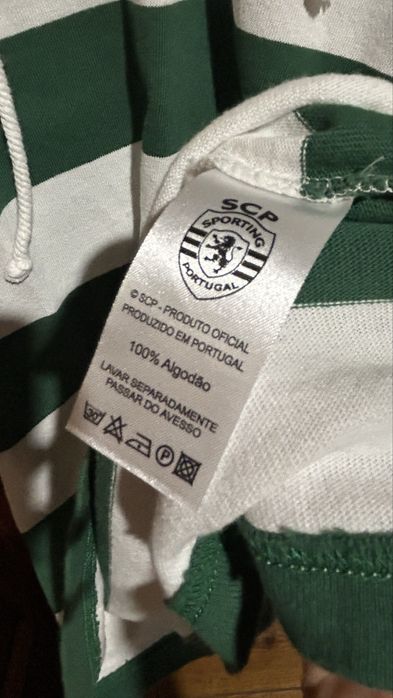 Camisola vintage do Sporting - edição limitada 100% algodão