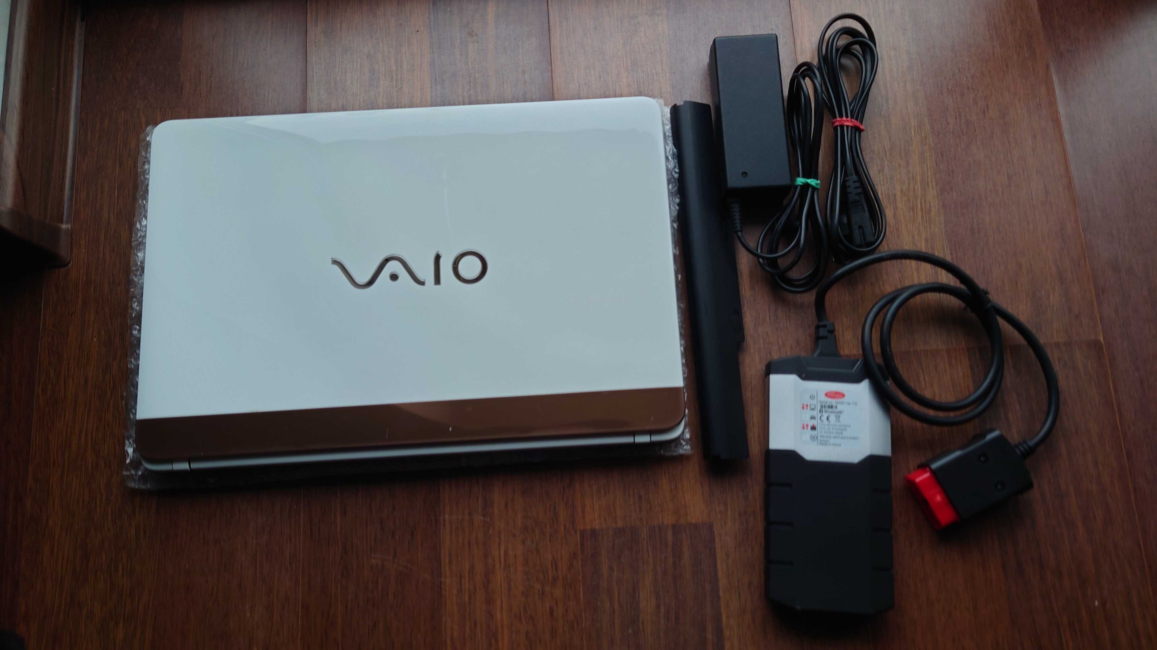 Laptop VAIO C15 *Ssd 256 Gb, 8Gb Ram,zainstalowano Delphi +OBD adapter