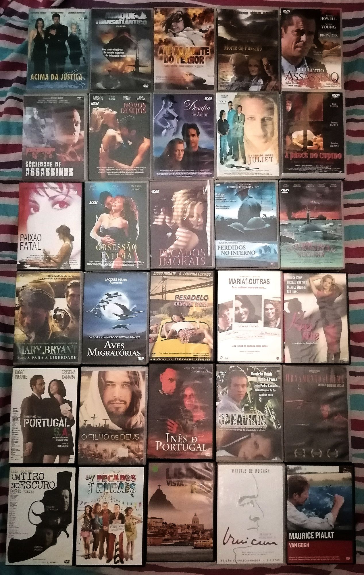 LOTE 266 DVD's Originais (LOTE 55)