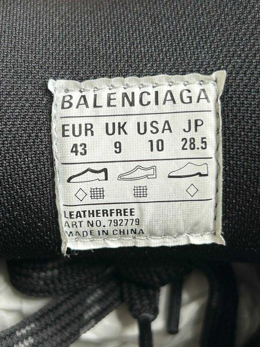 Кросівки Balenciaga Cargo 10XL 6XL кроссовки черные кеди кеды чорні 43