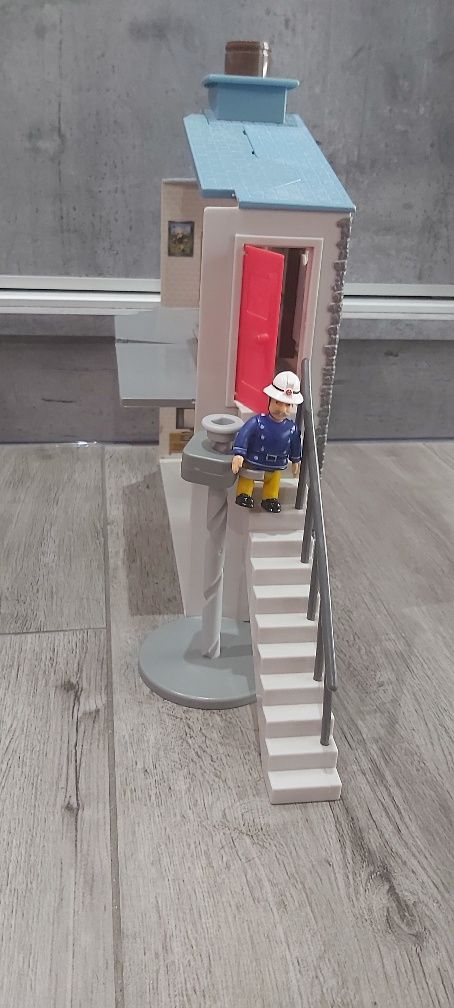 Duża baza strażaka sama figurka strażak sam zjeżdżalnia