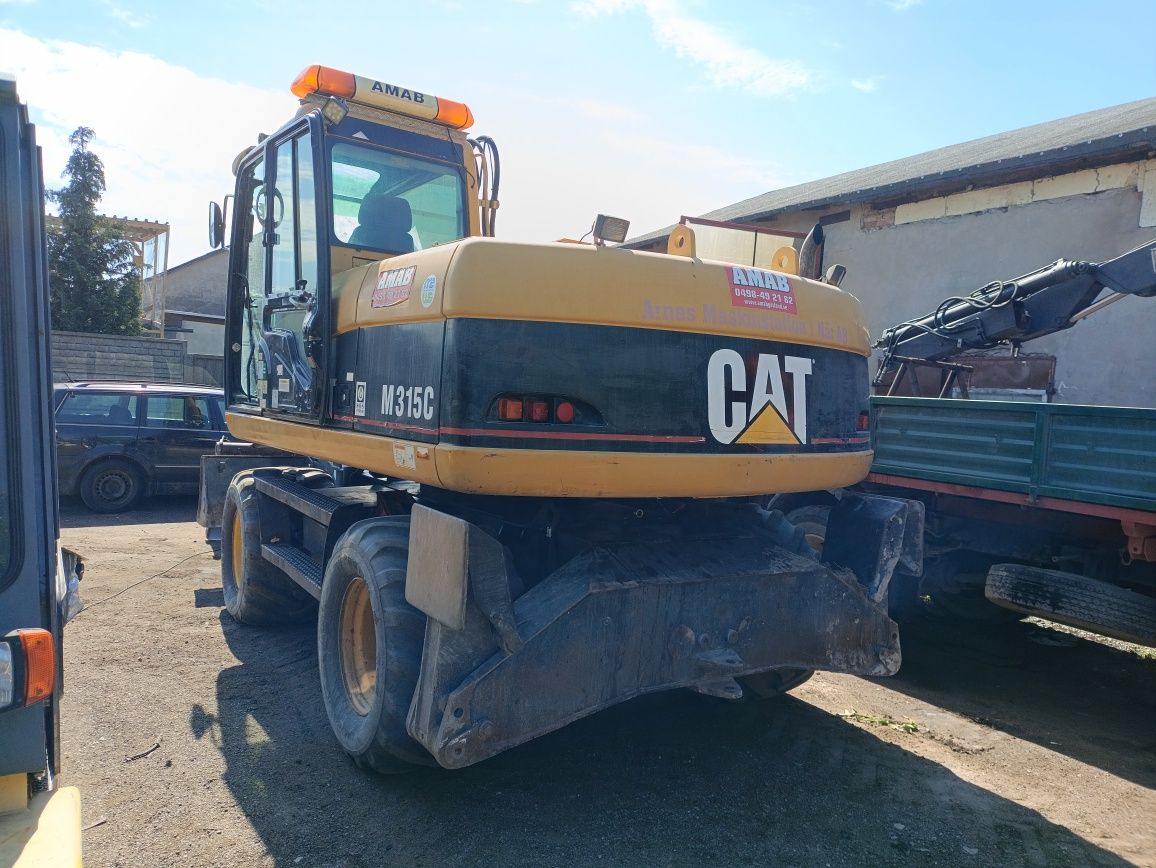 Koparka cat 315 rototilt głowica obrotowa powertilt  cat 313 liebherr