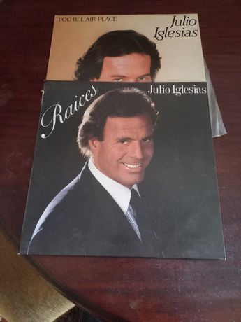 Dois discos LP vinil Julio Inglesias