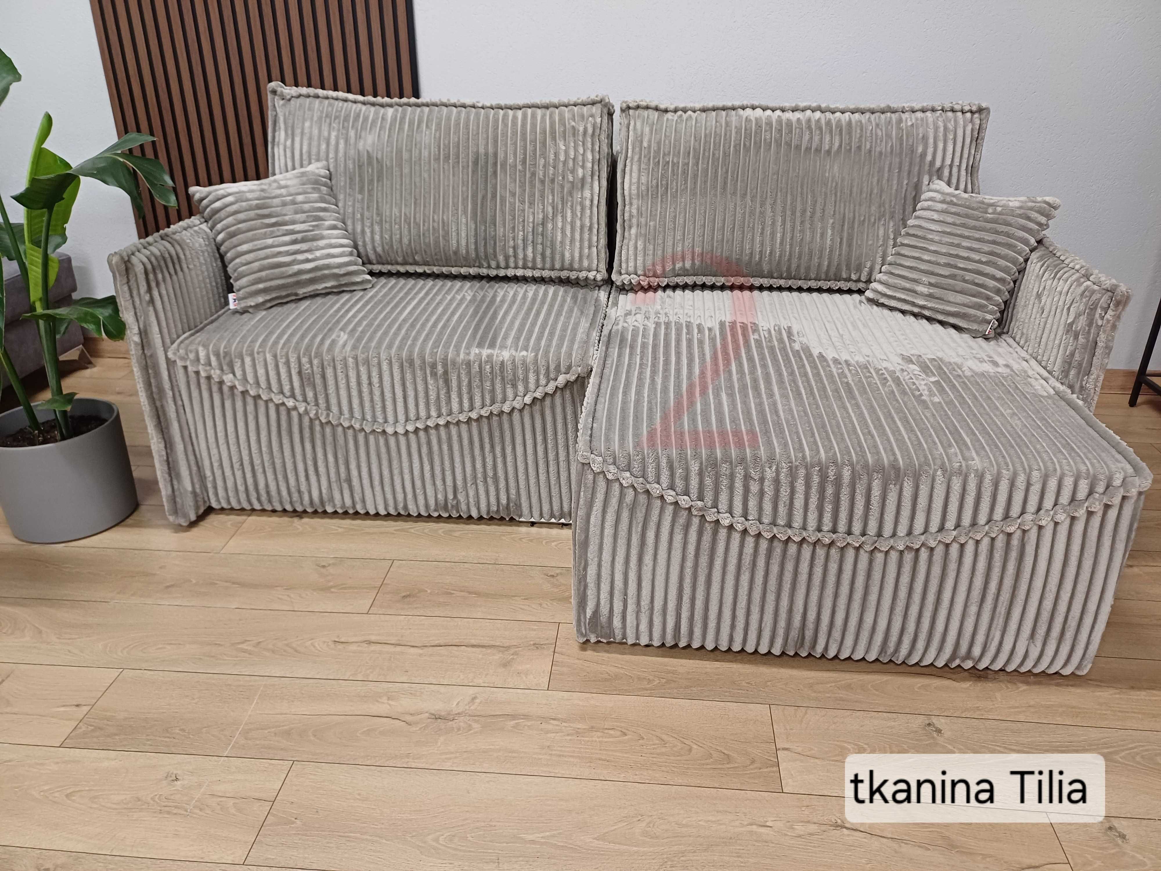 Narożnik WERA, prążkowany, młodzieżowa, sofa, kanapa, hotelowa, design