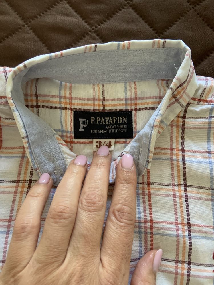 2 camisas menino 3/4 anos Ralph Lauren e P. Patapon