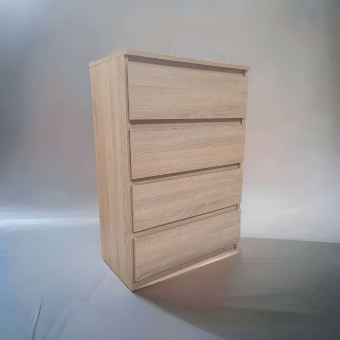Komoda ERA 4S 70 x 37 x 102cm Dąb Sonoma! Dostawa Cała Polska!