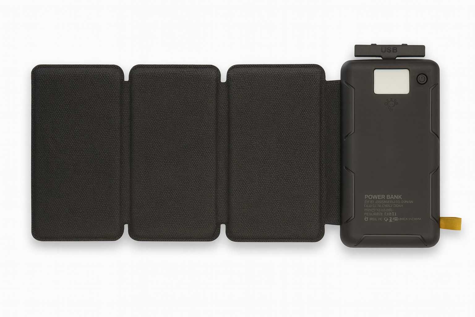 Power Bank Solar 20.000mAh| 4 Painéis + Lanterna | CE | 30€