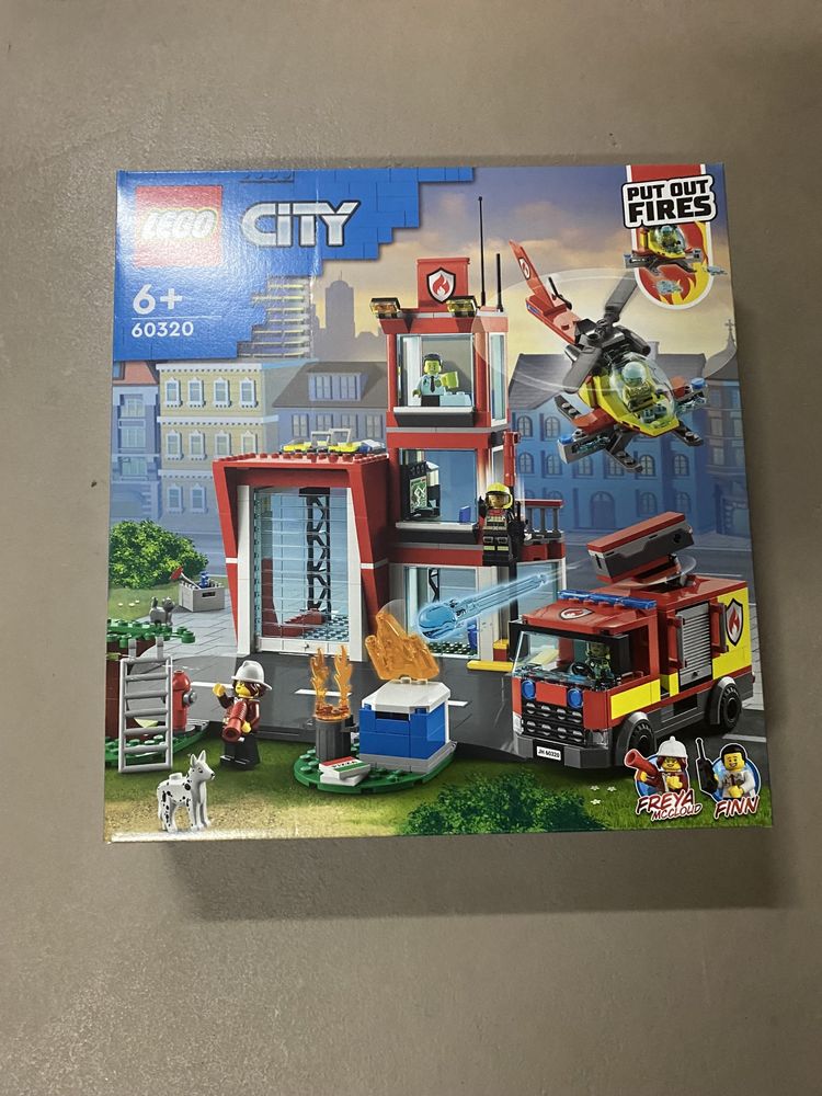 Lego 60320 - Remiza strażacka - NOWE!