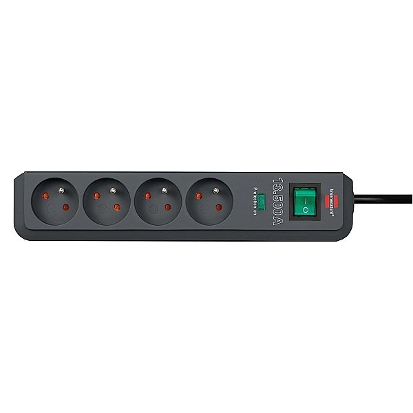 Listwa antyprzepięciowa Brennenstuhl Eco-Line 4 gniazda 1,5m 13.500A -