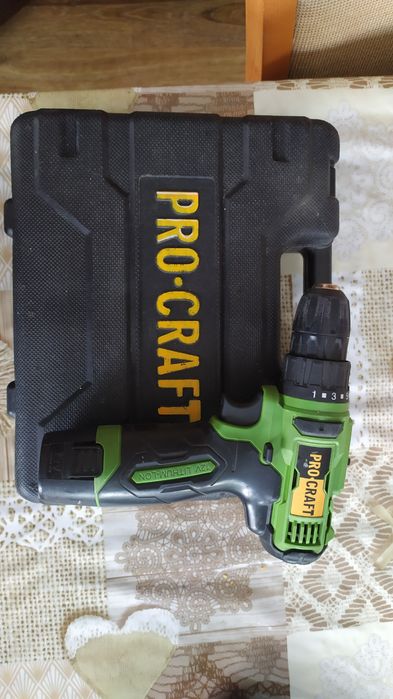 Шуруповерт Pro-craft Pa12li акумуляторний
