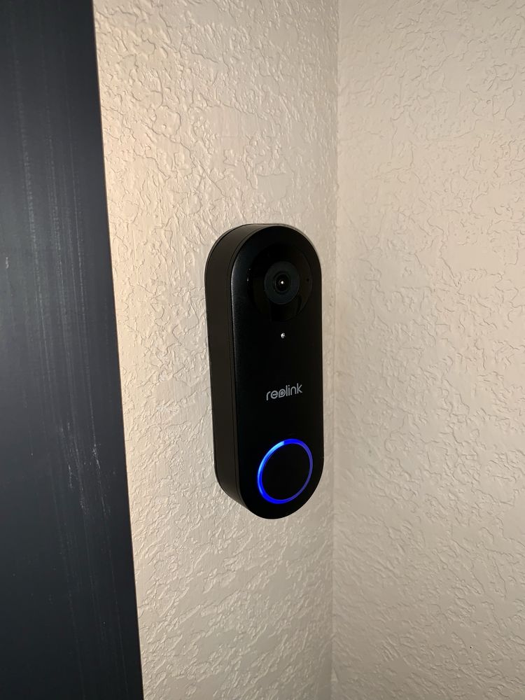 Wifi, POE видеозвонок 5MP Reolink вызов на мобильный , видеокамера