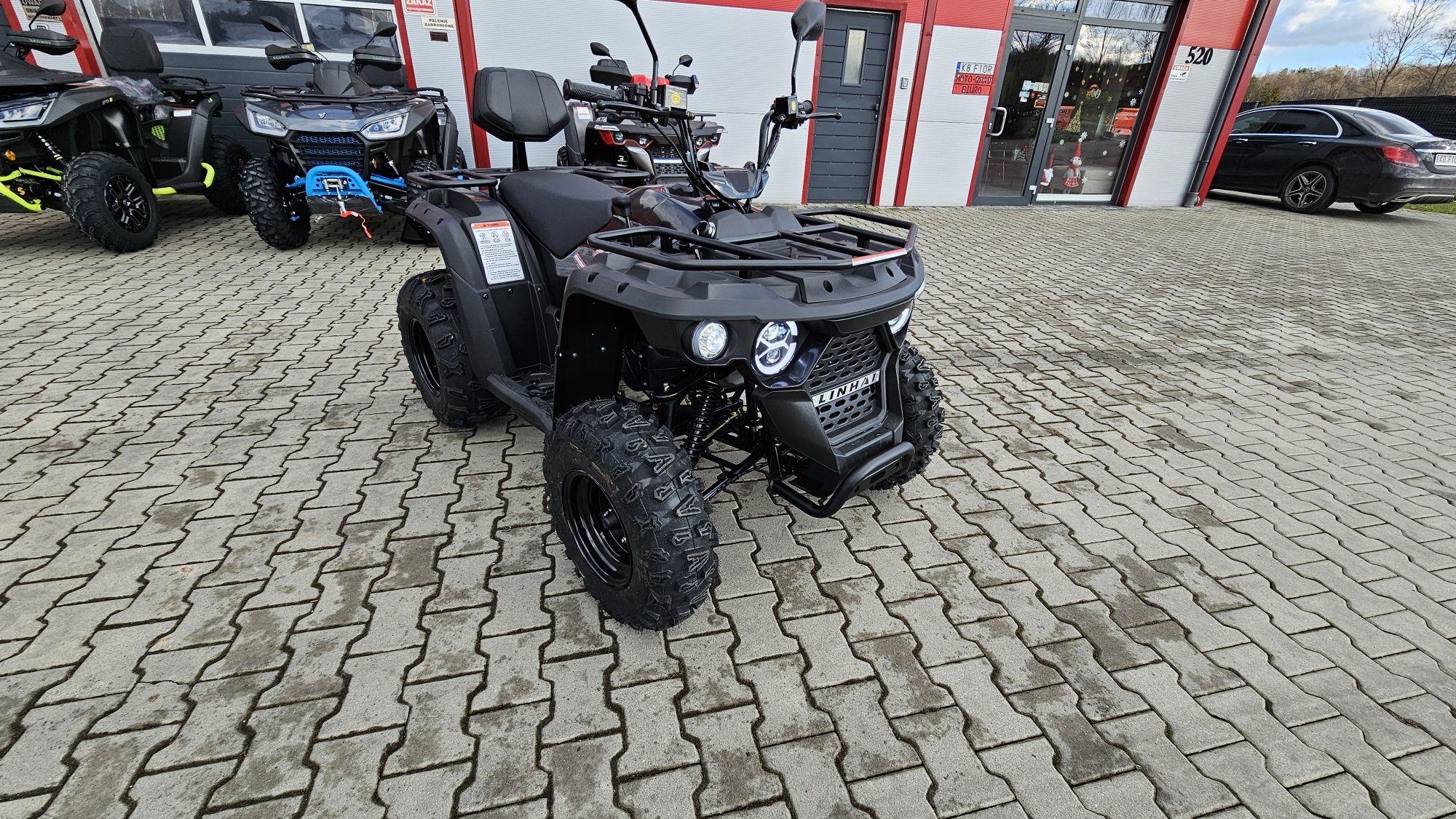 Quad 200cc EFI  Linhai do rejestracji