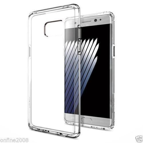 capa Silicone Samsung Note 7 transparente.