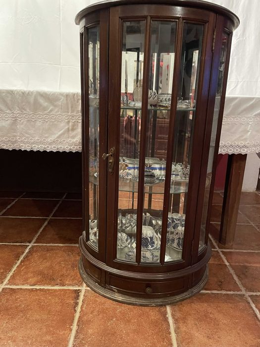 Móvel Vitrine Meia Lua 100 x 58